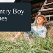 Country Boy Names